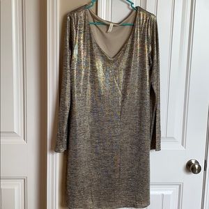 NWOT PinkBlush Shimmer Dress